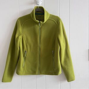 L.L. Bean Women's Green Fleece Jacket